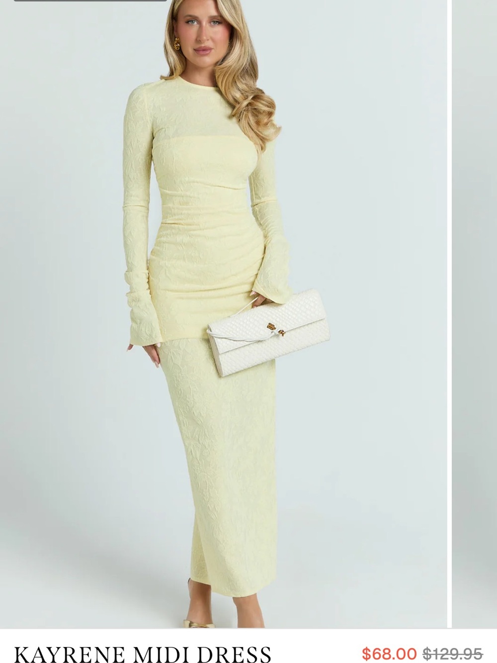NWT Showpo KAYRENE MIDI DRESS